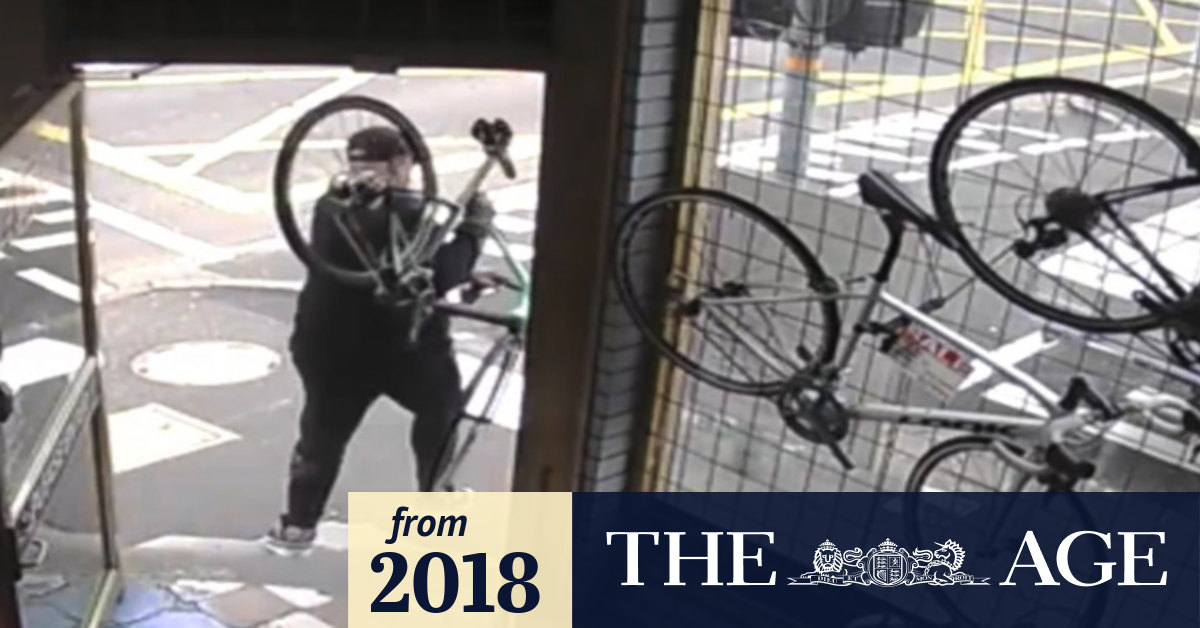 Video Cctv Brazen Bike Thefts